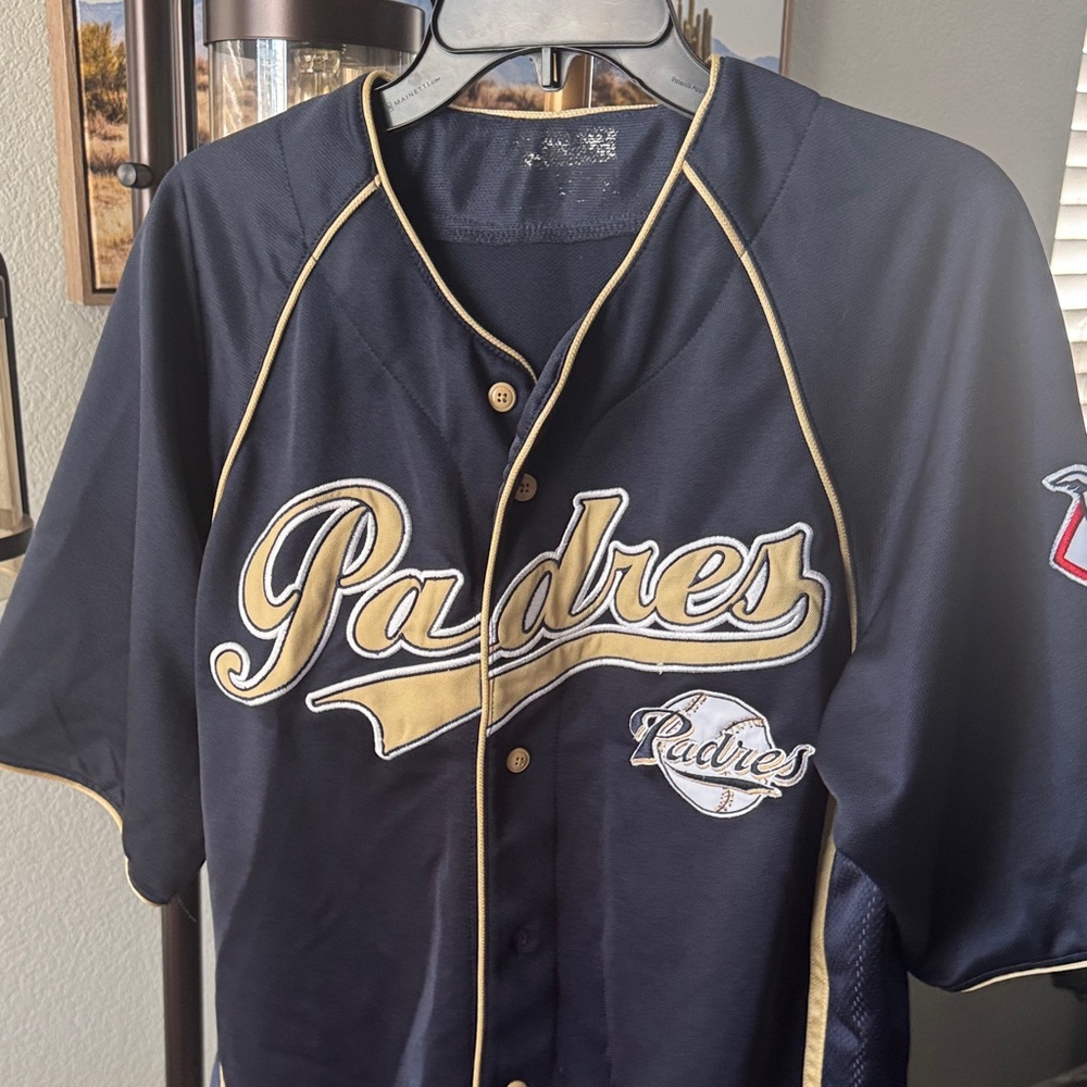 Padres Navy Blue Jersey